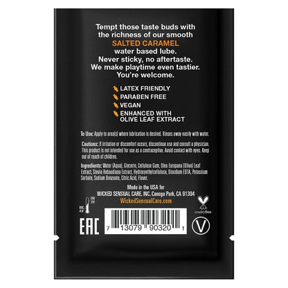 Wicked Aqua Salted Caramel Foil 3ml