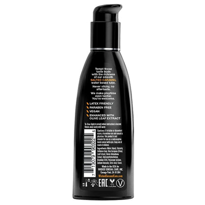 Wicked Aqua Flavored Lube-Salted Caramel 2oz