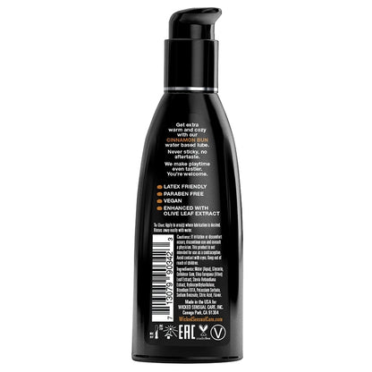 Wicked Aqua Flavored Lube-Cinnamon Bun 2oz