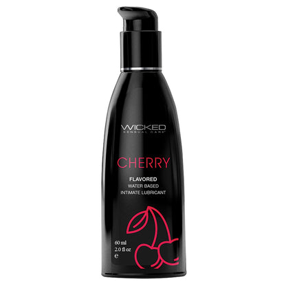Wicked Aqua Flavored Lube-Cherry 2oz 90432