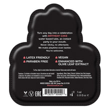 Load image into Gallery viewer, Wicked Sensual Aqua Flavored Birthday Cake Foil Pack 3ML