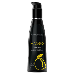 Wicked Aqua Flavored Lube-Mango 4oz 90464