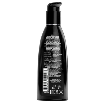 Wicked Ultra Silicone Lube Fragrance Free 2oz