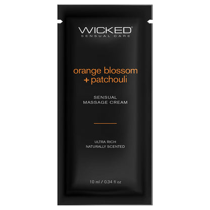 Wicked Sensual Massage Cream-Orange Bl... 90930