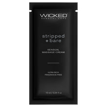 Load image into Gallery viewer, Wicked Sensual Massage Cream-Stripped ... 90940