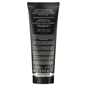 Wicked Sensual Massage Cream-Stripped + Bare Unscented 4oz