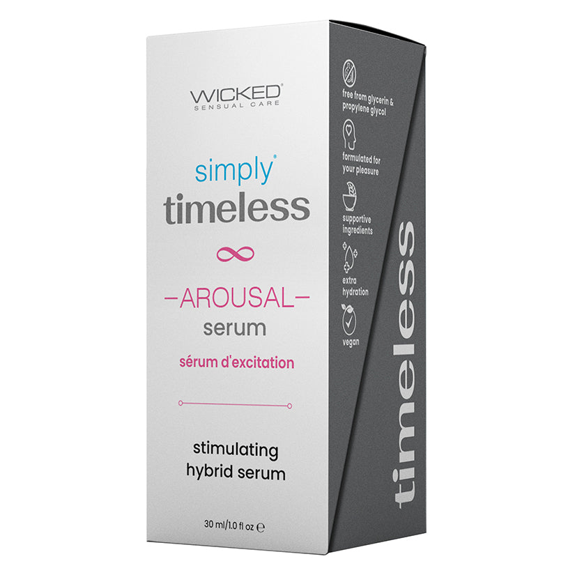 Wicked Sensual Care Simply Timeless Arousal Stimulating Hybrid Serum 1oz
