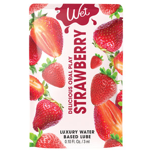 Wet Delicious Oral Play Strawberry Wat... 21604