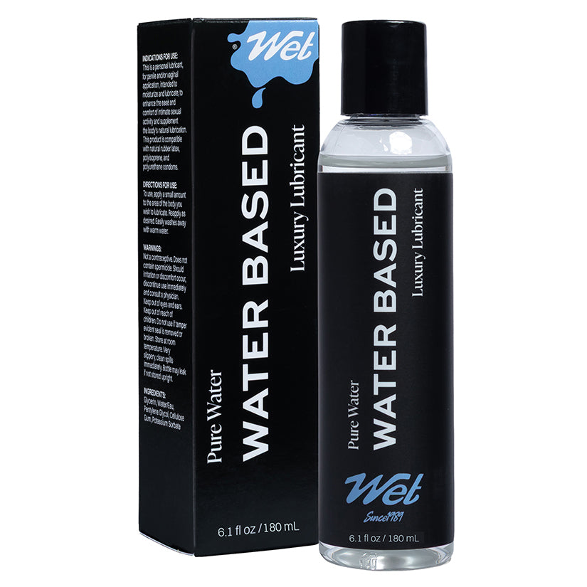 Wet Waterbased Lubricant 6.1oz