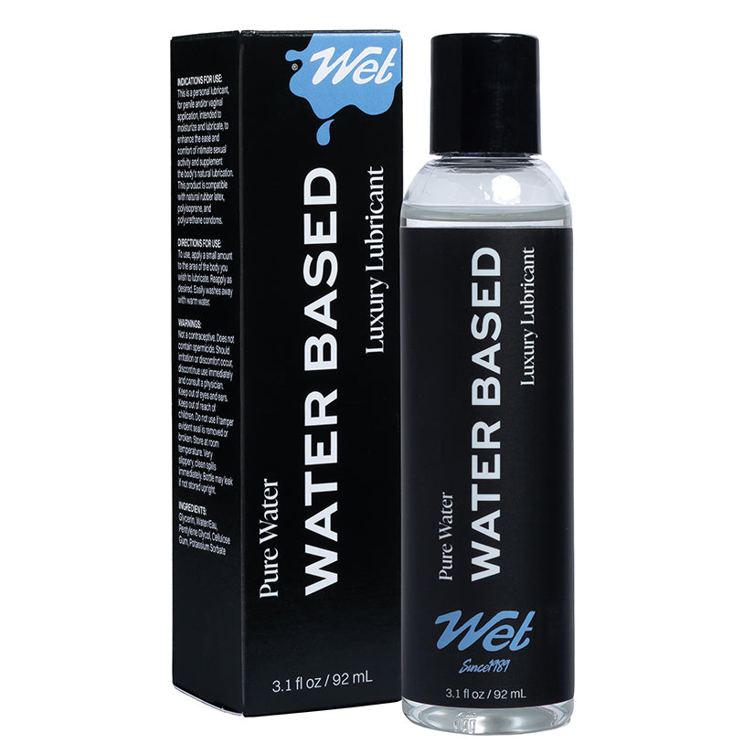 Wet Waterbased Lubricant 3.1oz