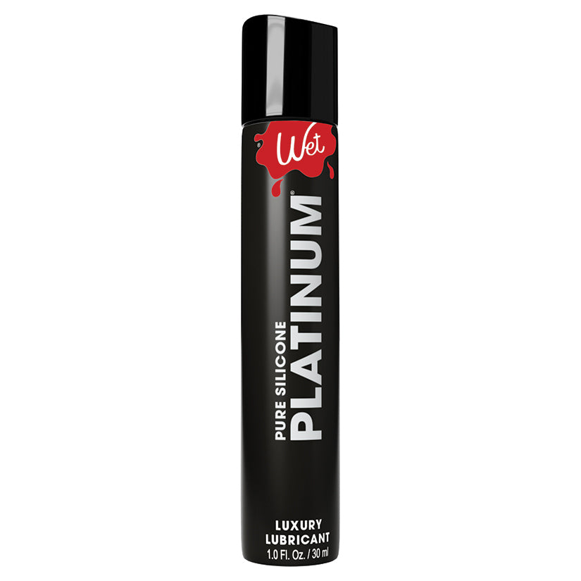 platinum wet lubricant personal Wet Brand Premium Platinum Silicone-Based Lube, 4.2 Fl Oz, Water Resistant,  Long-Lasting Personal Lubricant main image 1