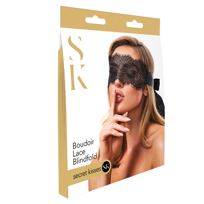 Secret Kisses Boudoir Lace Blindfold SK-1001