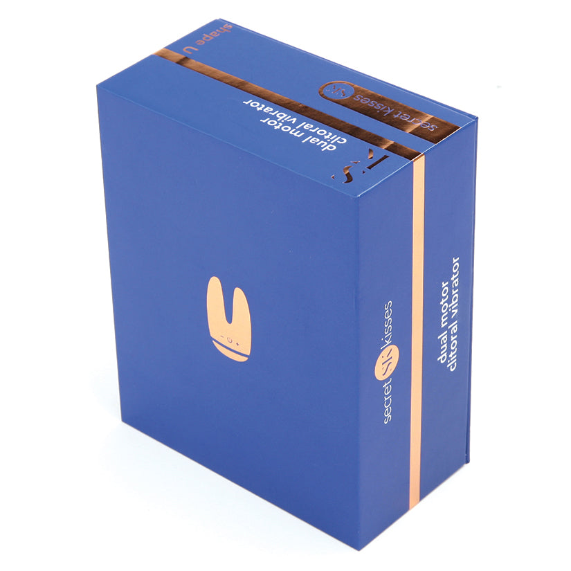 Secret Kisses Dual Motor Clitoral Vibr... SK-1015-BLU