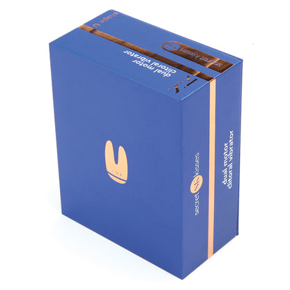 Secret Kisses Dual Motor Clitoral Vibr... SK-1015-BLU