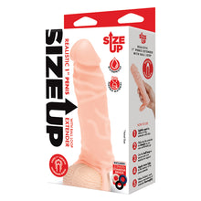 Load image into Gallery viewer, Size Up Realistic Penis Extender with ... SU411