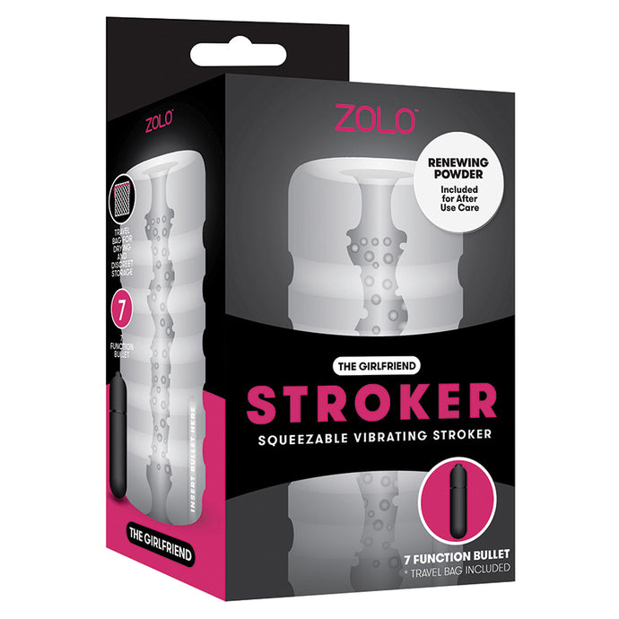 Zolo Girlfriend Squeezeable Vibrating ... ZO-6006