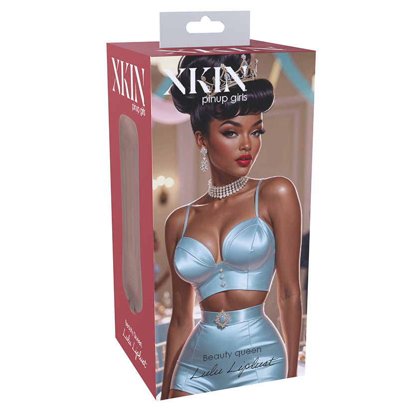 Xkin Pinup Masturbator Lulu Liplust-Brown