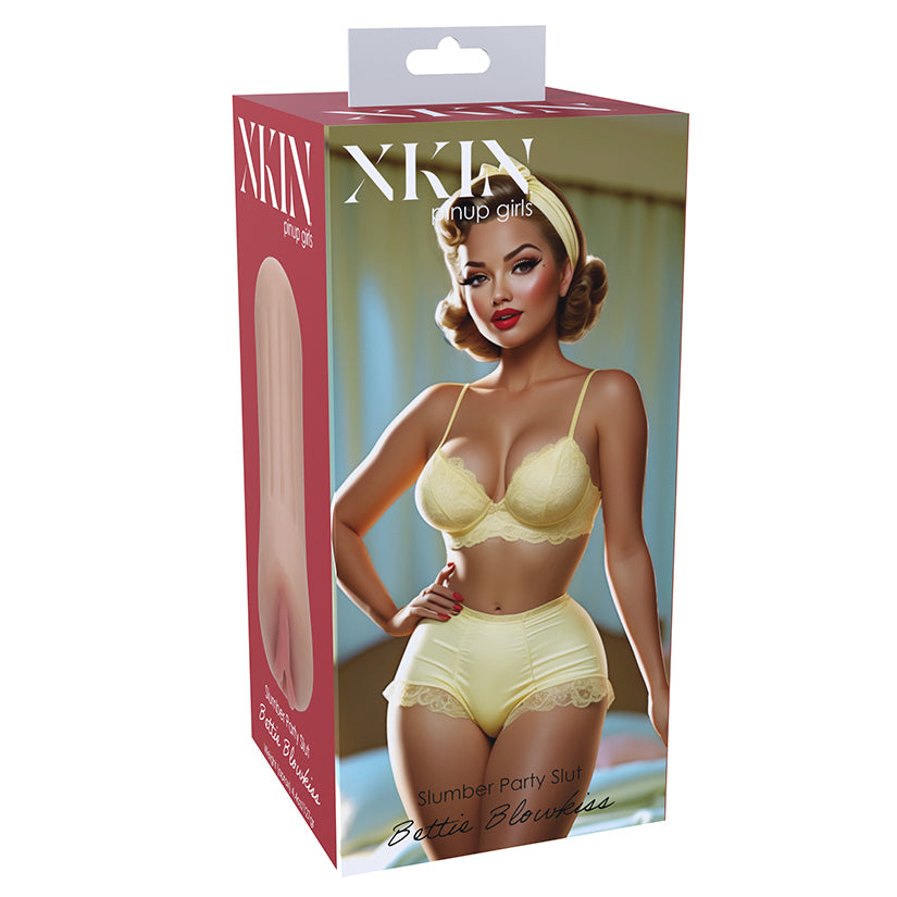 Xkin Pinup Masturbator Bettie Blowkiss-Tan
