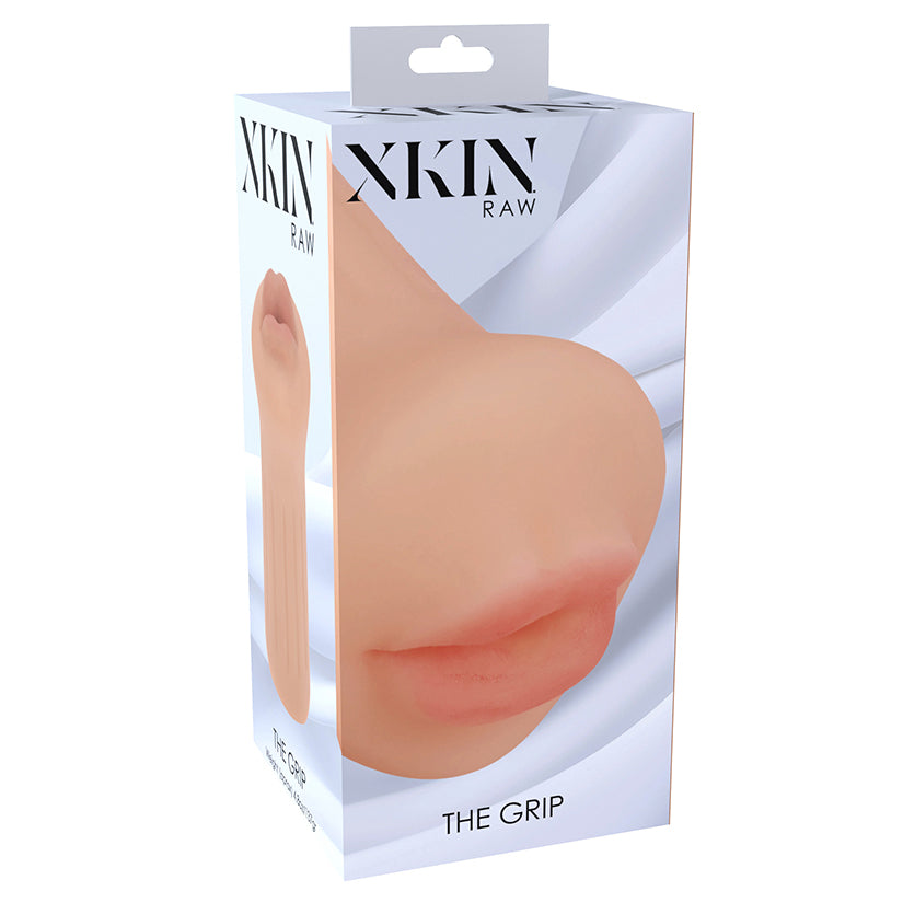Xkin RAW The Grip Masturbator-Flesh