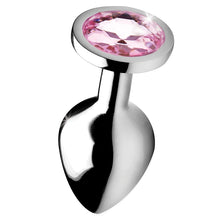 Load image into Gallery viewer, Booty Sparks Pink Gem Anal Plug-Medium