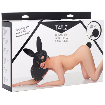 Tailz Bunny Mask with Plug AG201