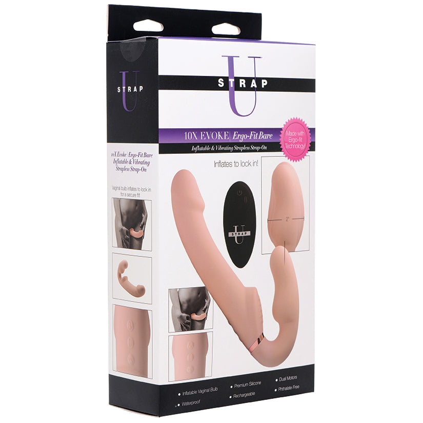 Strap U Inflatable Vibrating Silicone ... AG302