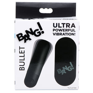 Bang Vibrating Bullet with Remote Cont... AG366-Black