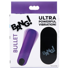 Load image into Gallery viewer, Bang Vibrating Bullet with Remote Cont... AG366-Purple