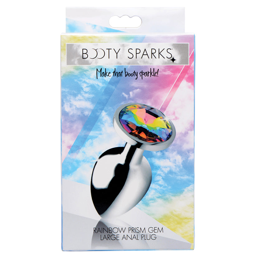 Booty Sparks Rainbow Prism Gem Anal Pl... AG375-Large