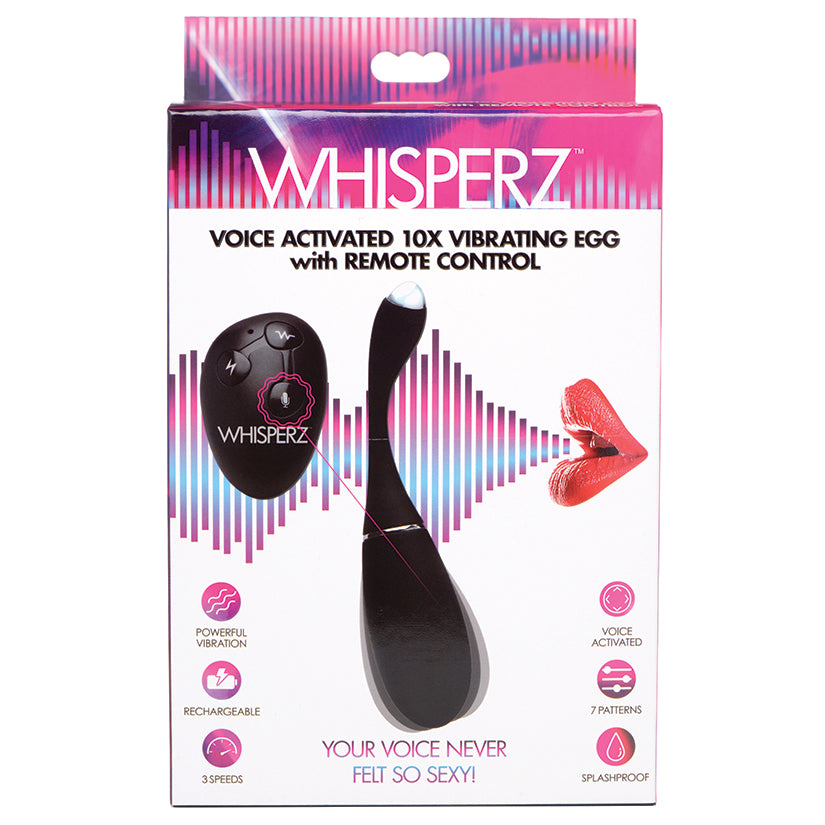 Whisperz Voice Activated 10X Vibrating... AG394