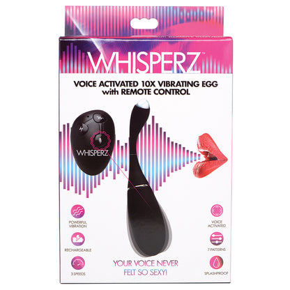 Whisperz Voice Activated 10X Vibrating... AG394