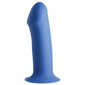 Squeeze-It Squeezeable Thick Phallic Dildo-Blue