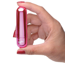 Load image into Gallery viewer, Bang! 10X Rechargeable Vibrating Metallic Bullet-Pink