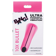 Load image into Gallery viewer, Bang! 10X Rechargeable Vibrating Metal... AG656-Pink