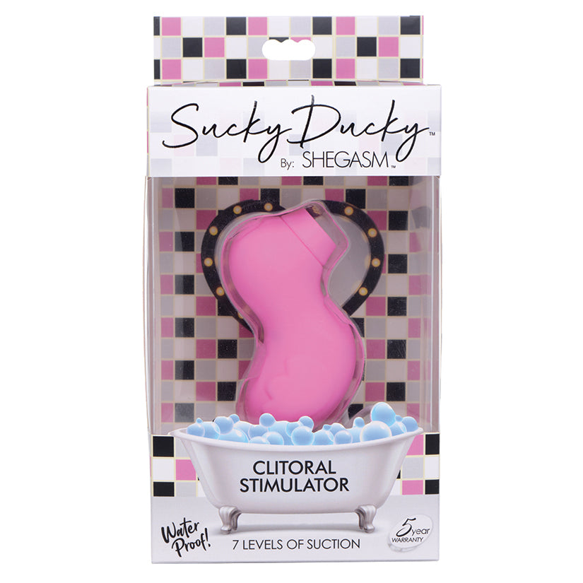 Shegasm Sucky Ducky 7x Clitoral Stimul... AG685-Pink