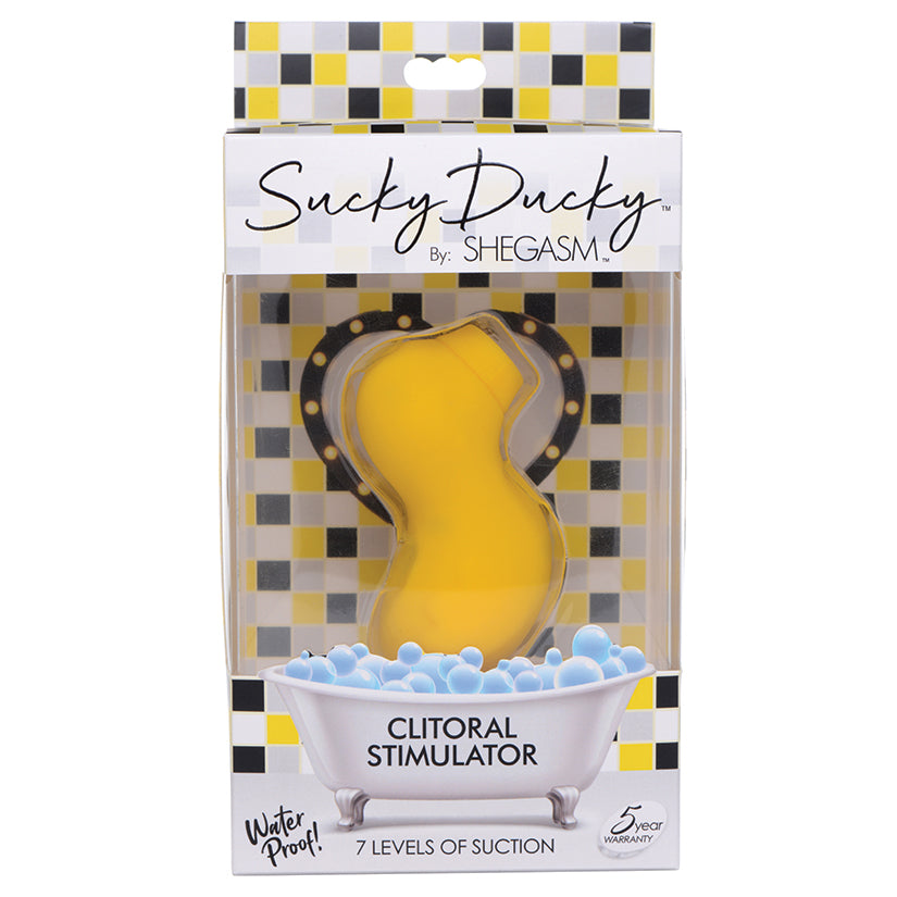 Shegasm Sucky Ducky 7x Clitoral Stimul... AG685-Yellow
