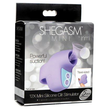 Shegasm Mini 12X Mini Silicone Clit St... AG731-Purple