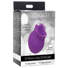 Load image into Gallery viewer, Bloomgasm 10x Clitoral Stimulator-Purp... AG777