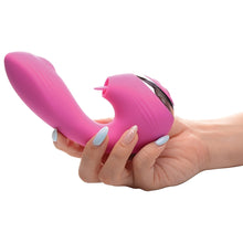 Load image into Gallery viewer, Inmi 10X Licking G-Throb Rechargeable Silicone Vibrator