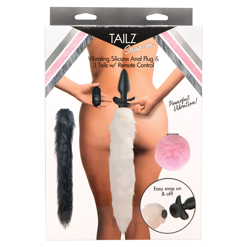 Tailz Vibrating Anal Plug & 3 Tails wi... LifestyleDistributing.com Tailz Vibrating Anal Plug & 3 Tails wi... LifestyleDistributing.com