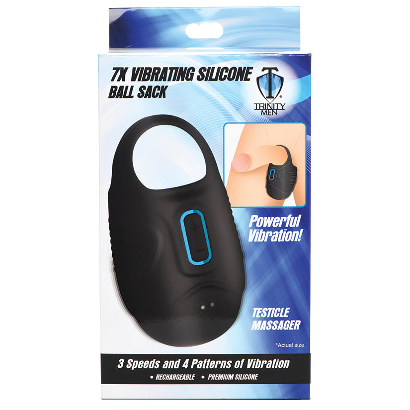 Trinity Men 7x Vibrating Silicone Ball... AG968