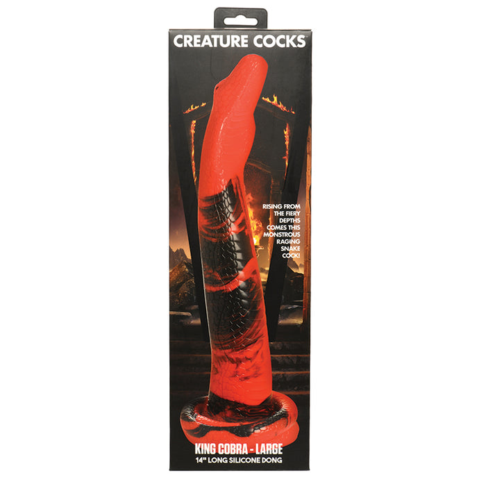 Creature Cocks King Cobra Long Silicon... AH281-LARGE
