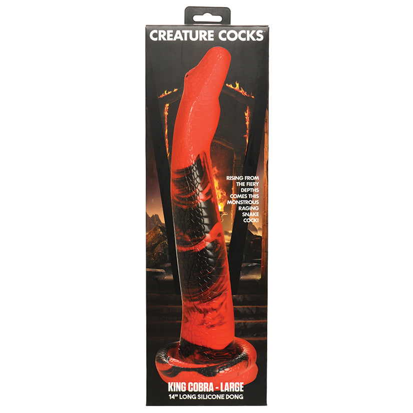 Creature Cocks King Cobra Long Silicon... AH281-LARGE