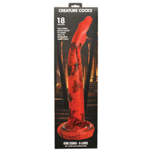 Load image into Gallery viewer, Creature Cocks King Cobra Long Silicon... AH281-XL
