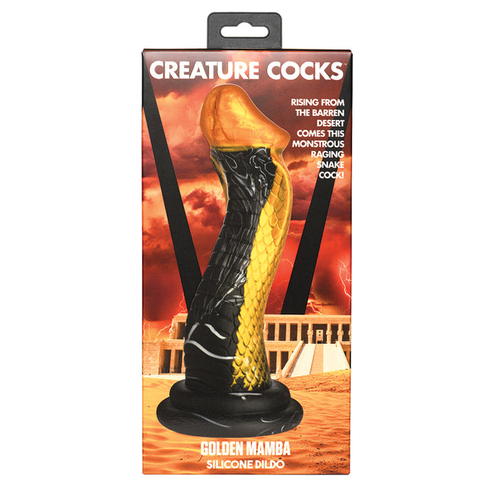 Creature Cocks Golden Mamba Snake Sili... AH288