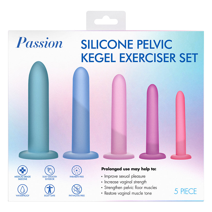 Passion Silicone Pelvic Kegel Exerciser Set