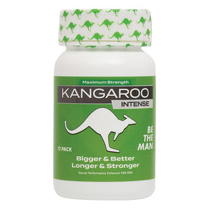 Kangaroo "Green" Intense For Him 12 Count Bottle ADV1000-00B