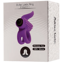 Load image into Gallery viewer, Adrien Lastic Bullet Ring-Purple AL30393
