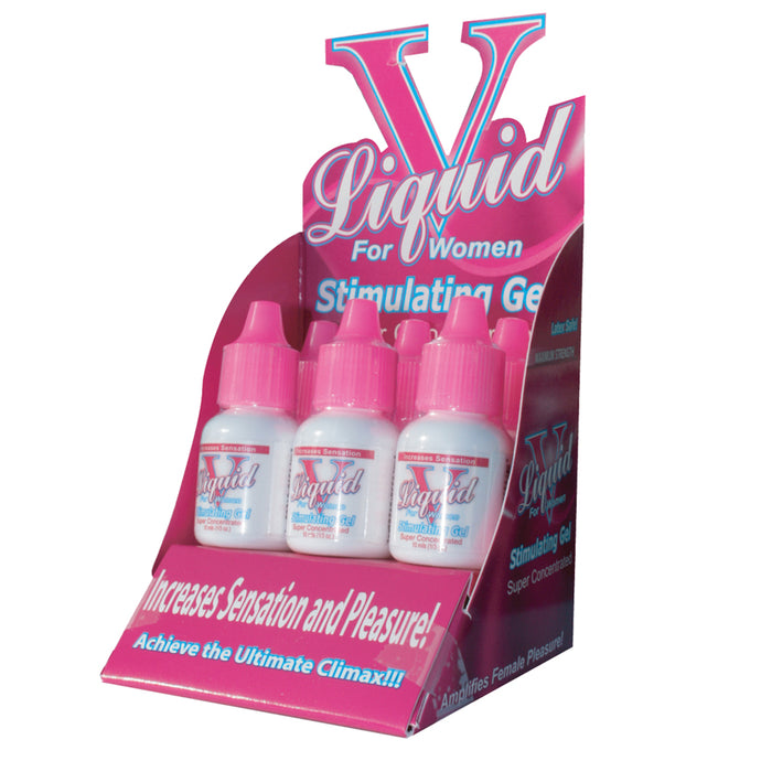 Liquid V For Women Stimulating Gel .33oz Display of 6 BA1415-99