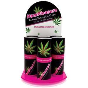 HemPleasure for Women Stimulation Cream .5oz Display of 6 BA1800-99